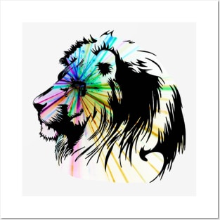 Laser Eye Lion Posters and Art